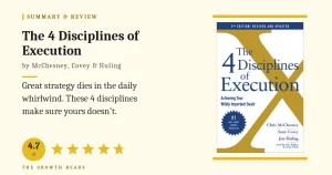 The 4 Disciplines of Execution Summary & Review: Achieving Your Wildly Important Goals