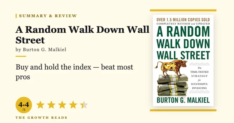 A Random Walk Down Wall Street Summary & Review: The Evidence-Based Case for Index Investing