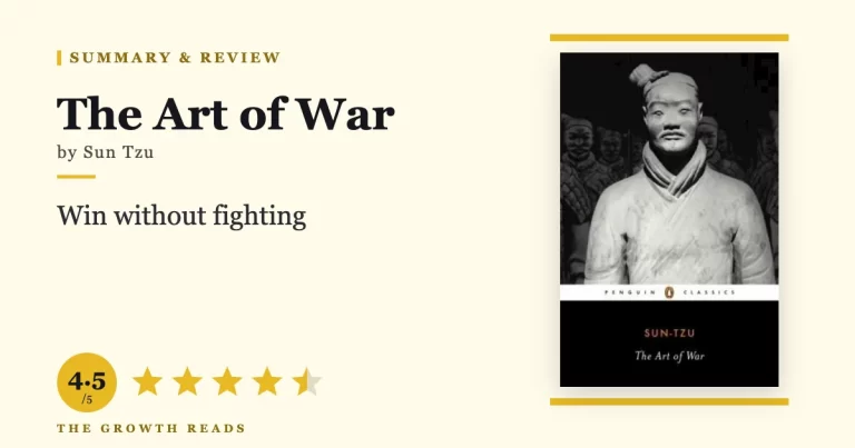 The Art of War by Sun Tzu — summary and review with 4.5/5 rating