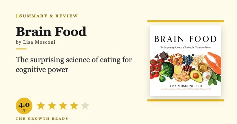 Brain Food Summary & Review: Eat for Cognitive Power