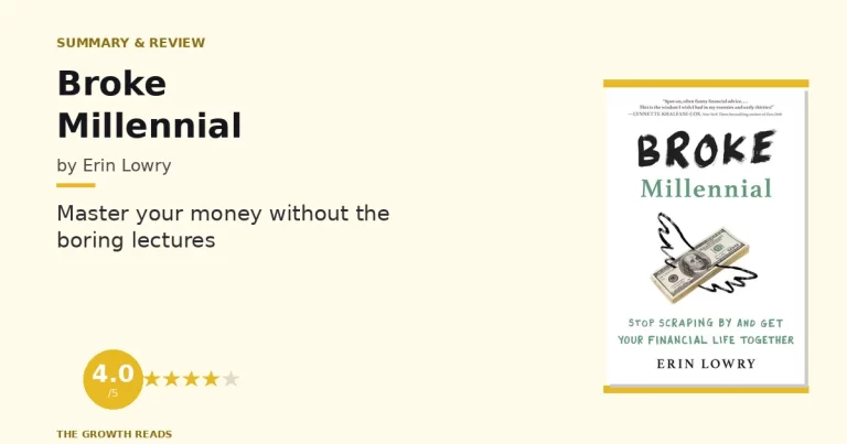 Broke Millennial Summary & Review: Master Your Money Without the Boring Lectures