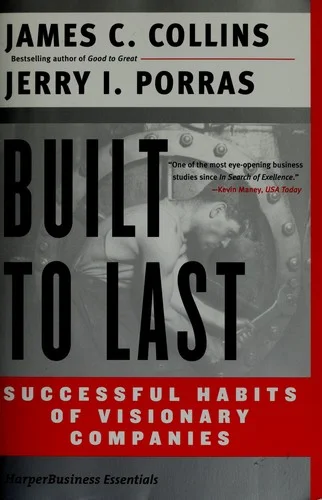 Built to Last by Jim Collins and Jerry I. Porras book cover
