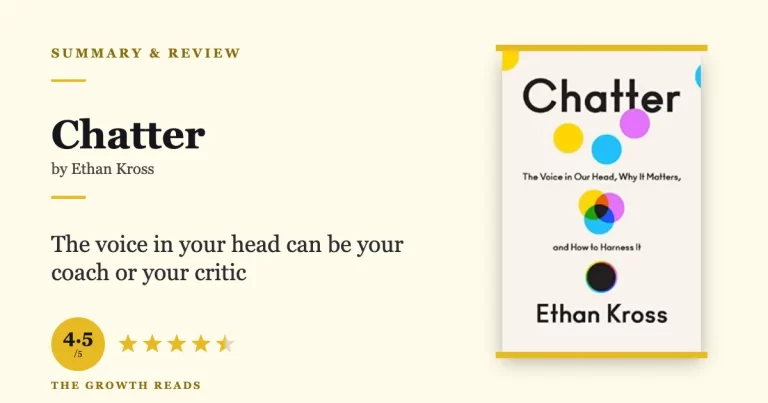 Chatter by Ethan Kross summary and review featured image