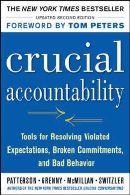Crucial Accountability by Kerry Patterson, Joseph Grenny, Ron McMillan, Al Switzler and Justin Hale — book cover