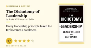 The Dichotomy of Leadership Summary & Review: Balance Every Principle or Fail