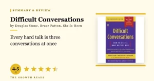 Difficult Conversations Summary & Review: How to Discuss What Matters Most