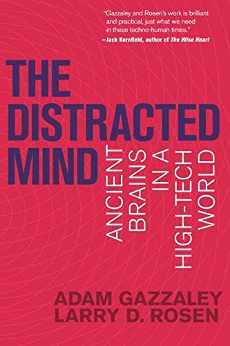 The Distracted Mind book cover