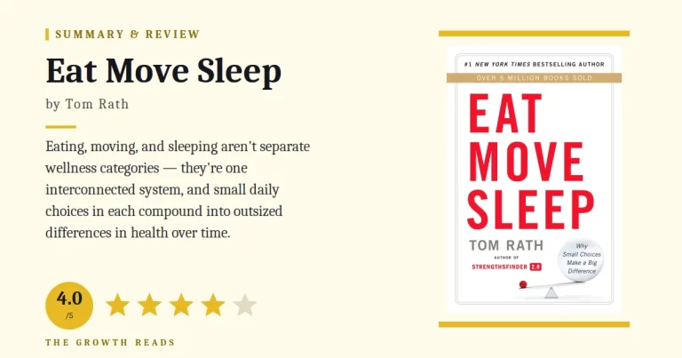 Eat Move Sleep Summary and Review