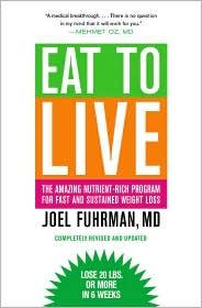 Eat to Live by Joel Fuhrman book cover