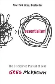 Essentialism by Greg McKeown book cover