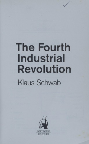 The Fourth Industrial Revolution book cover