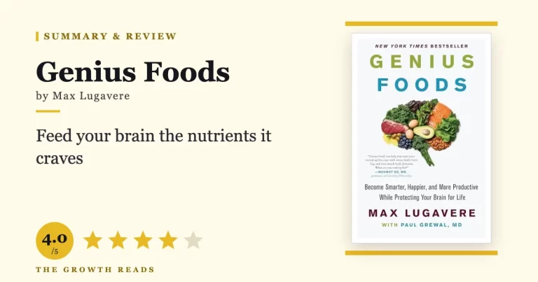 Genius Foods by Max Lugavere — summary and review with 4.0/5 rating