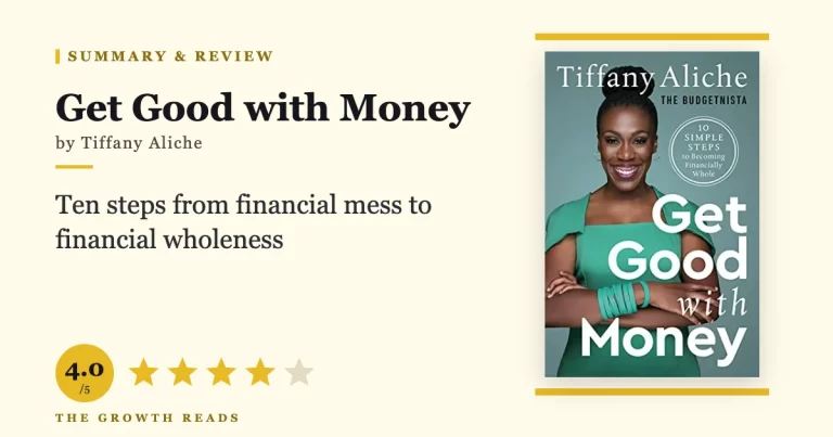 Get Good with Money by Tiffany Aliche — summary and review with 4.0/5 rating