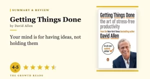 Getting Things Done Summary & Review: The Art of Stress-Free Productivity