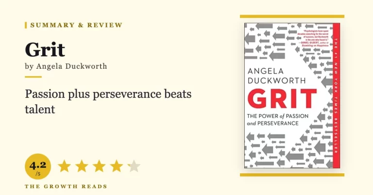 Grit Summary & Review: The Power of Passion and Perseverance