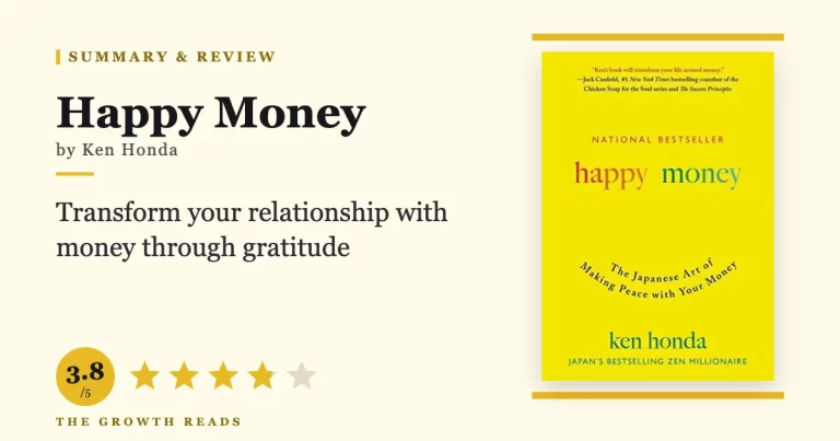 Happy Money Summary & Review: The Japanese Art of Making Peace with Your Finances
