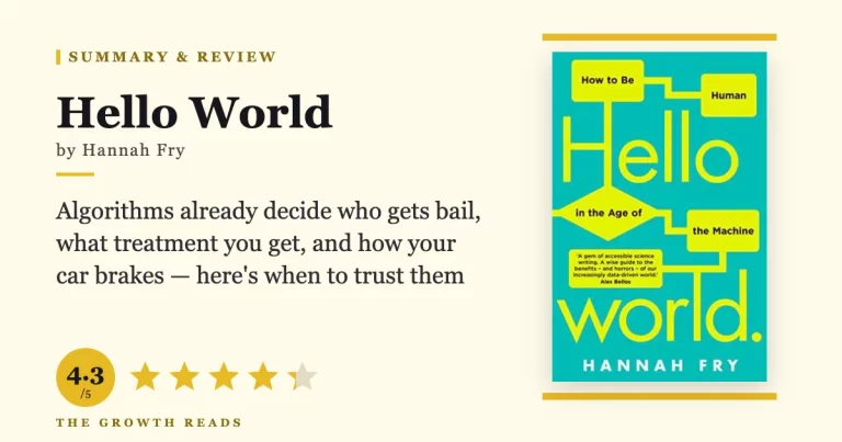 Hello World by Hannah Fry — summary and review with 4.3/5 rating
