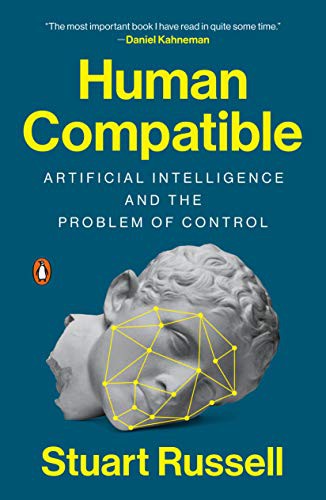 Human Compatible book cover by Stuart Russell
