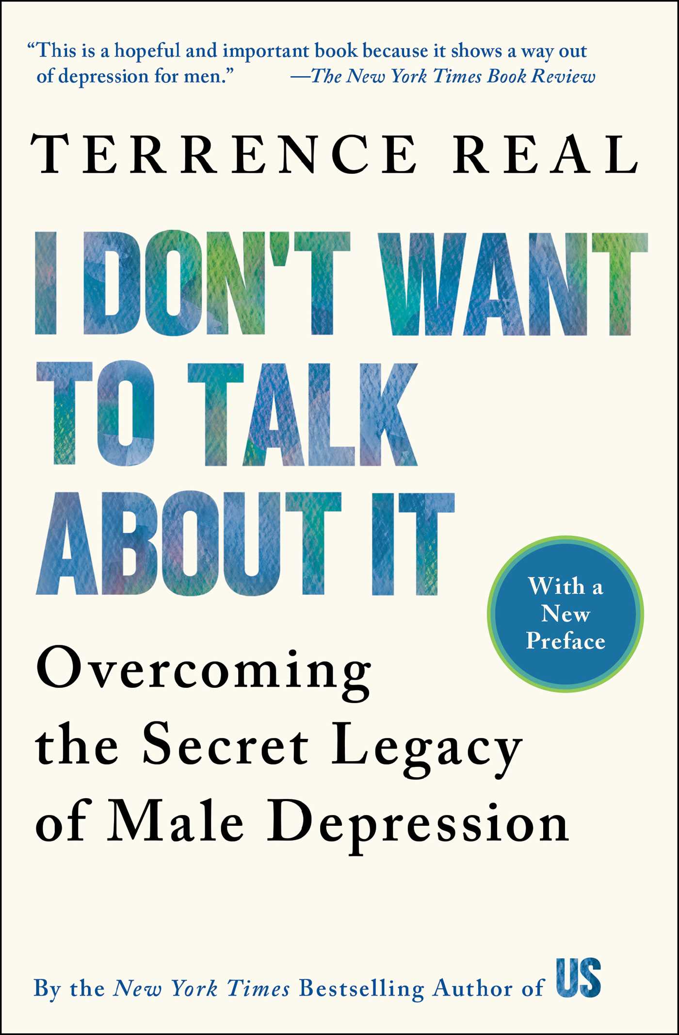 I Don't Want to Talk About It book cover by Terrence Real