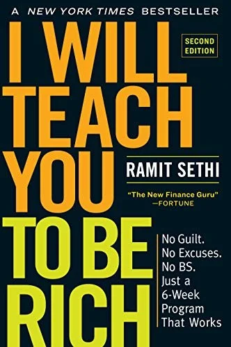 I Will Teach You to Be Rich by Ramit Sethi book cover