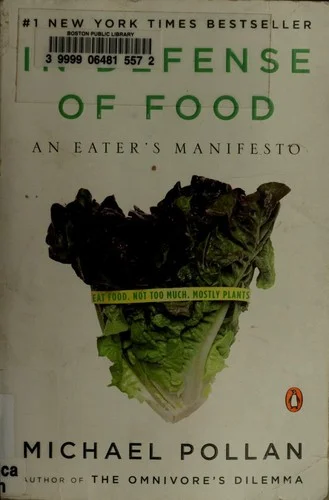 In Defense of Food by Michael Pollan book cover