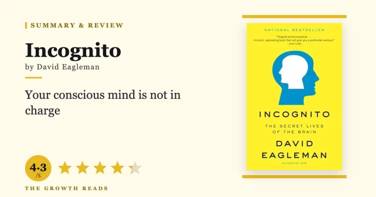 Incognito by David Eagleman — summary and review with 4.3/5 rating