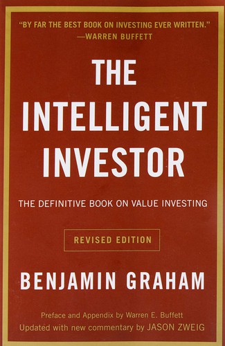 The Intelligent Investor by Benjamin Graham book cover