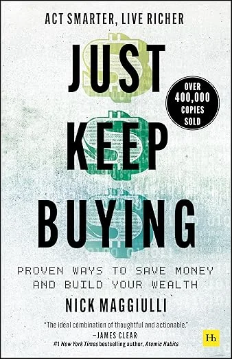 Just Keep Buying by Nick Maggiulli book cover
