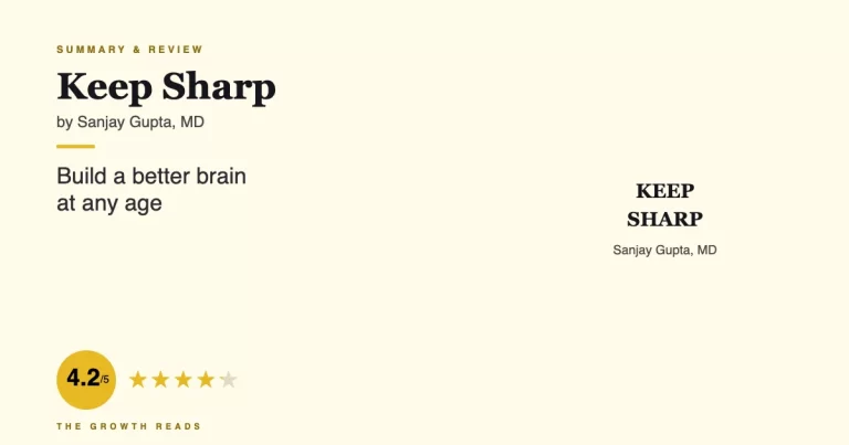 Keep Sharp Summary and Review - The Growth Reads