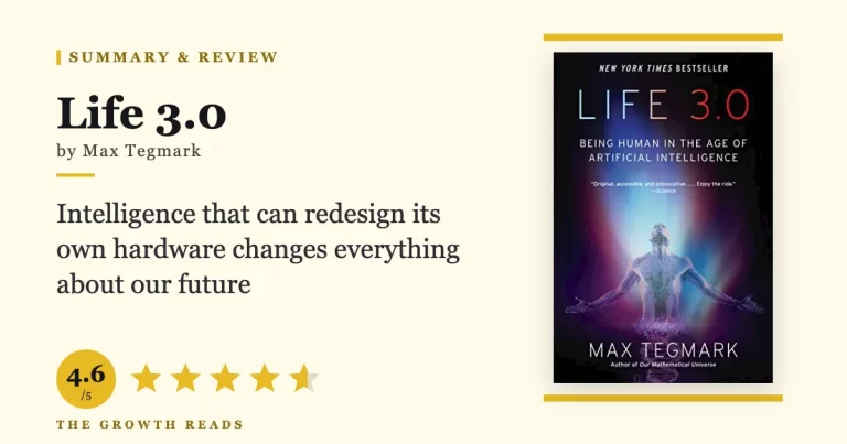 Life 3.0 by Max Tegmark — summary and review with 4.6/5 rating