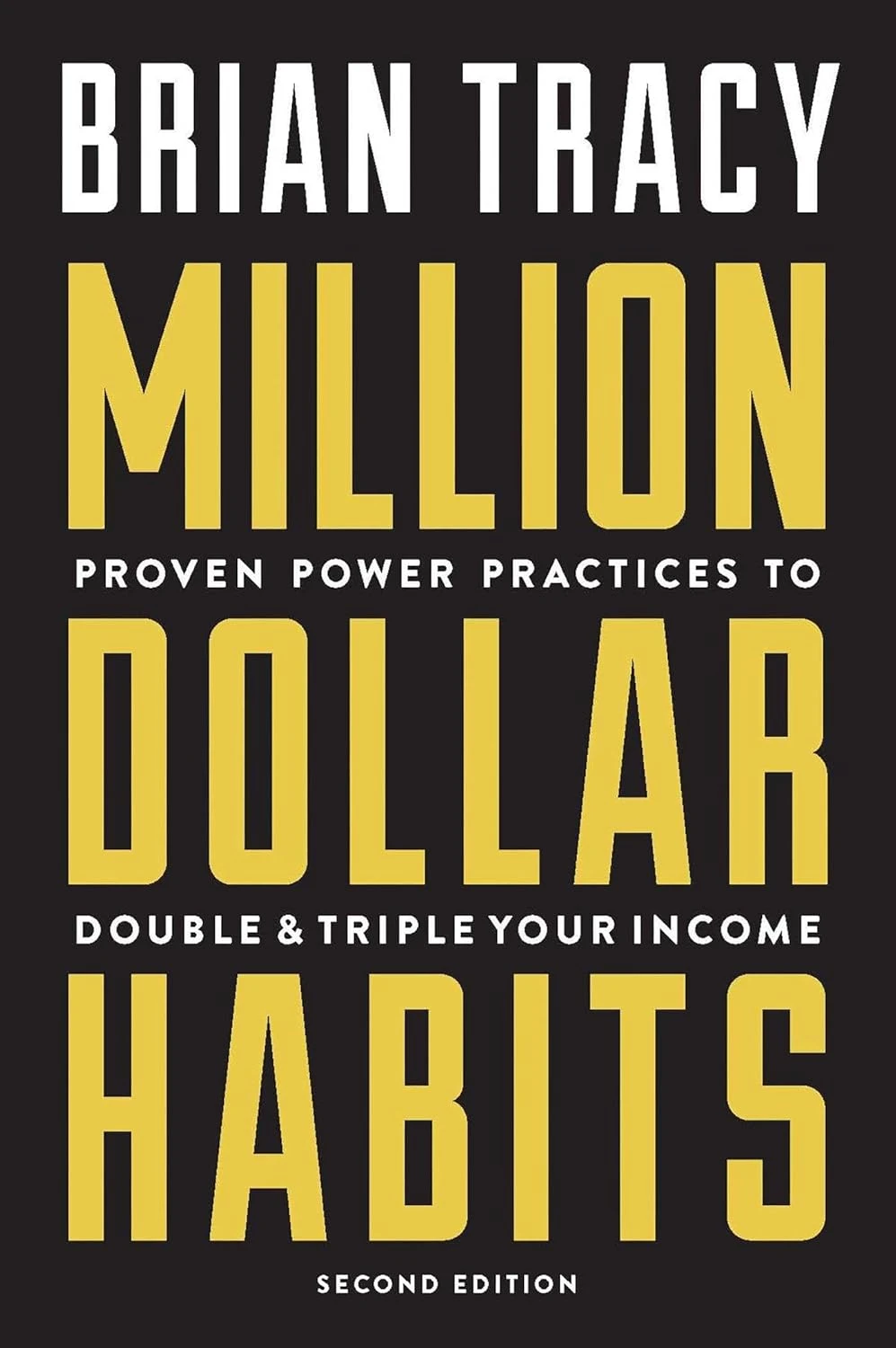 Million Dollar Habits by Brian Tracy book cover