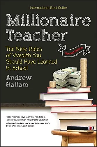 Millionaire Teacher by Andrew Hallam book cover