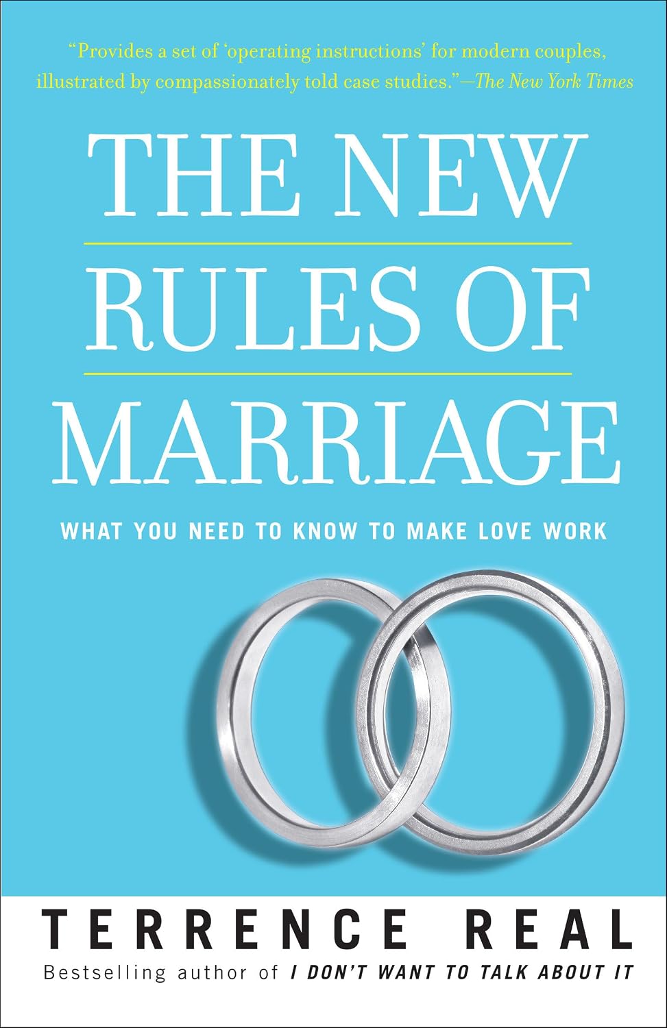 The New Rules of Marriage book cover by Terrence Real