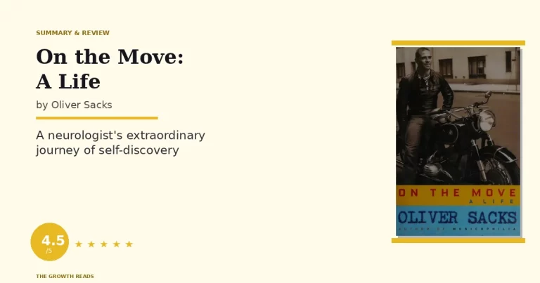 On the Move A Life by Oliver Sacks - Summary and Review featured image