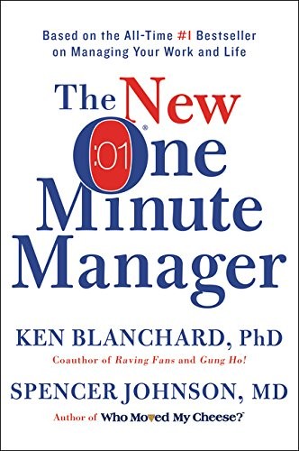 The New One Minute Manager by Ken Blanchard and Spencer Johnson book cover
