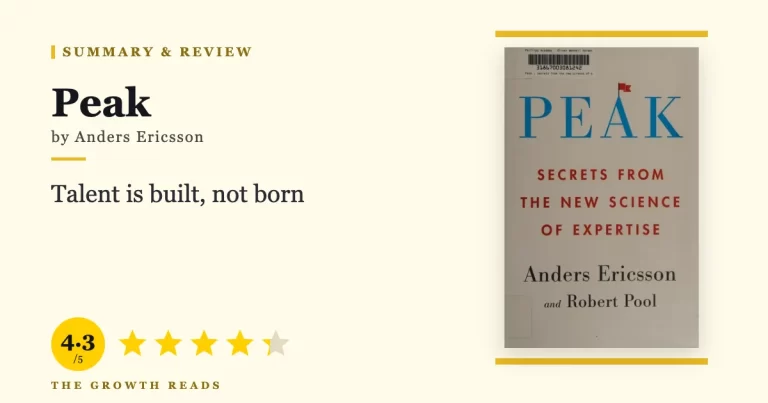 Peak Summary & Review: The Science of Building Genuine Expertise