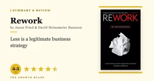 Rework Summary & Review: Build Less, Ship More, Stay Profitable