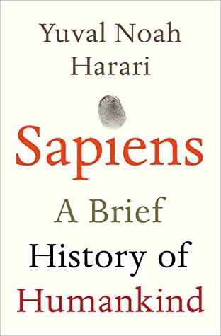 Sapiens by Yuval Noah Harari book cover