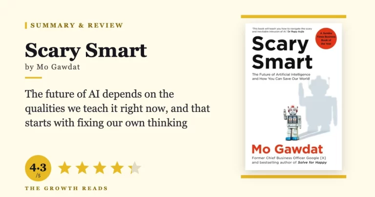 Scary Smart by Mo Gawdat — summary and review with 4.3/5 rating