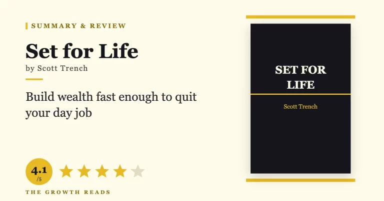 Set for Life by Scott Trench — summary and review with 4.1/5 rating