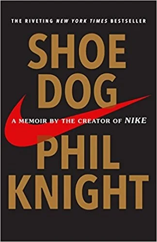 Shoe Dog by Phil Knight book cover