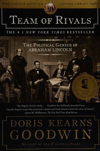 Team of Rivals by Doris Kearns Goodwin book cover