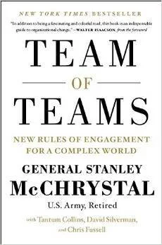 Team of Teams by Stanley McChrystal book cover