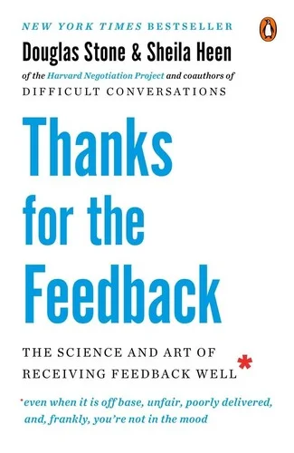 Thanks for the Feedback by Douglas Stone and Sheila Heen — book cover