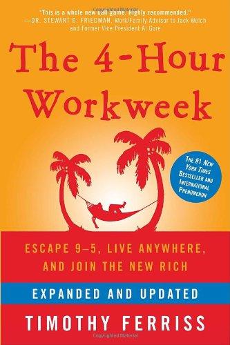 The 4-Hour Workweek by Timothy Ferriss book cover