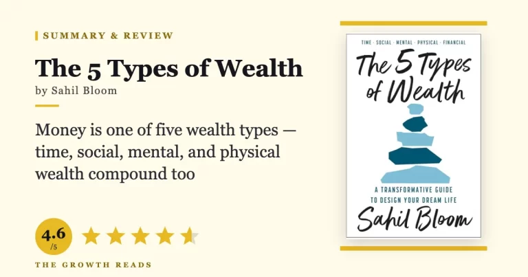 The 5 Types of Wealth Summary & Review: Money Is Only One Piece
