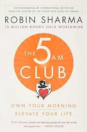 The 5AM Club by Robin Sharma book cover