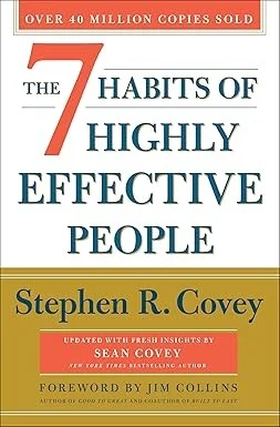 The 7 Habits of Highly Effective People by Stephen R. Covey book cover