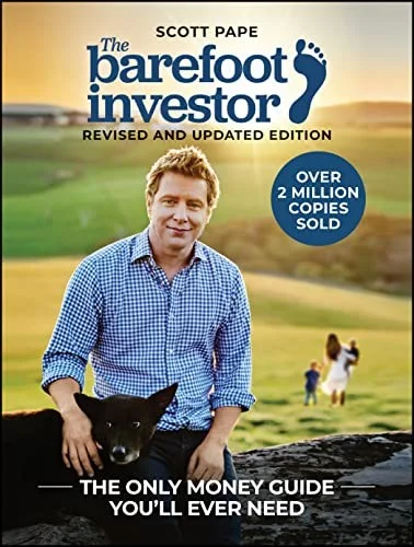 The Barefoot Investor book cover by Scott Pape