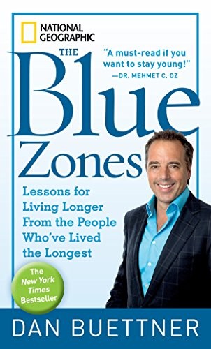 The Blue Zones by Dan Buettner book cover
